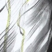 ohne titel, 2022, mischtechnik auf papier, 59,7x42 cm, copyright vg bildkunst + axel hptner
